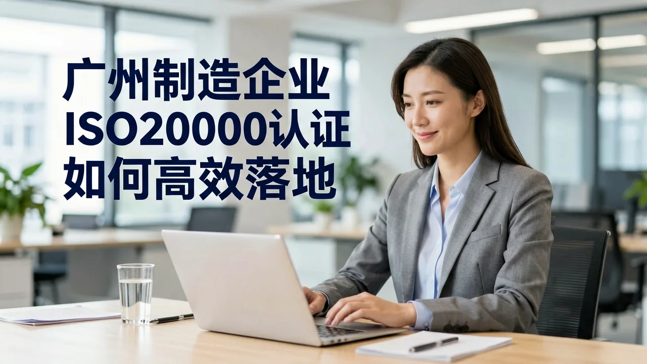 广州制造企业ISO20000认证如何高效落地